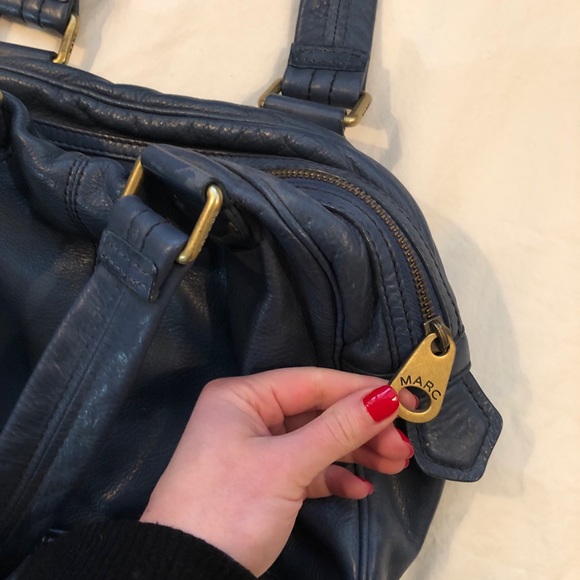 Marc by Marc Jacobs Blue Bowler Bag - Picture 3 of 8